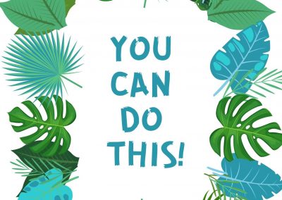 You can do this poster