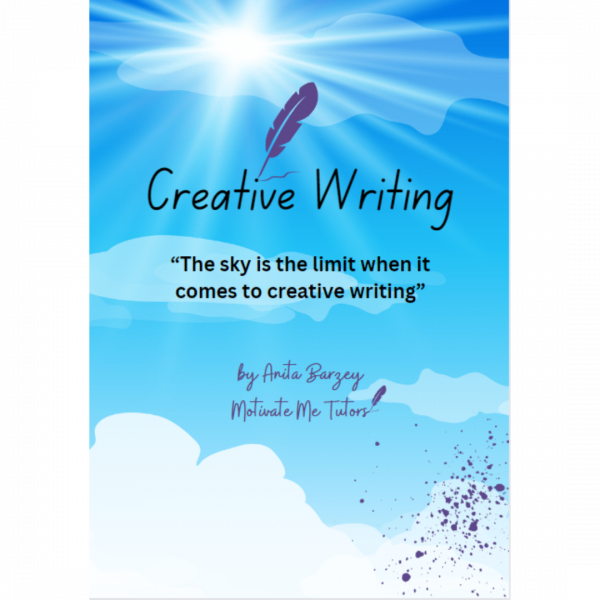 Image of a Creative Writing workbooks for children written by Anita Barzey